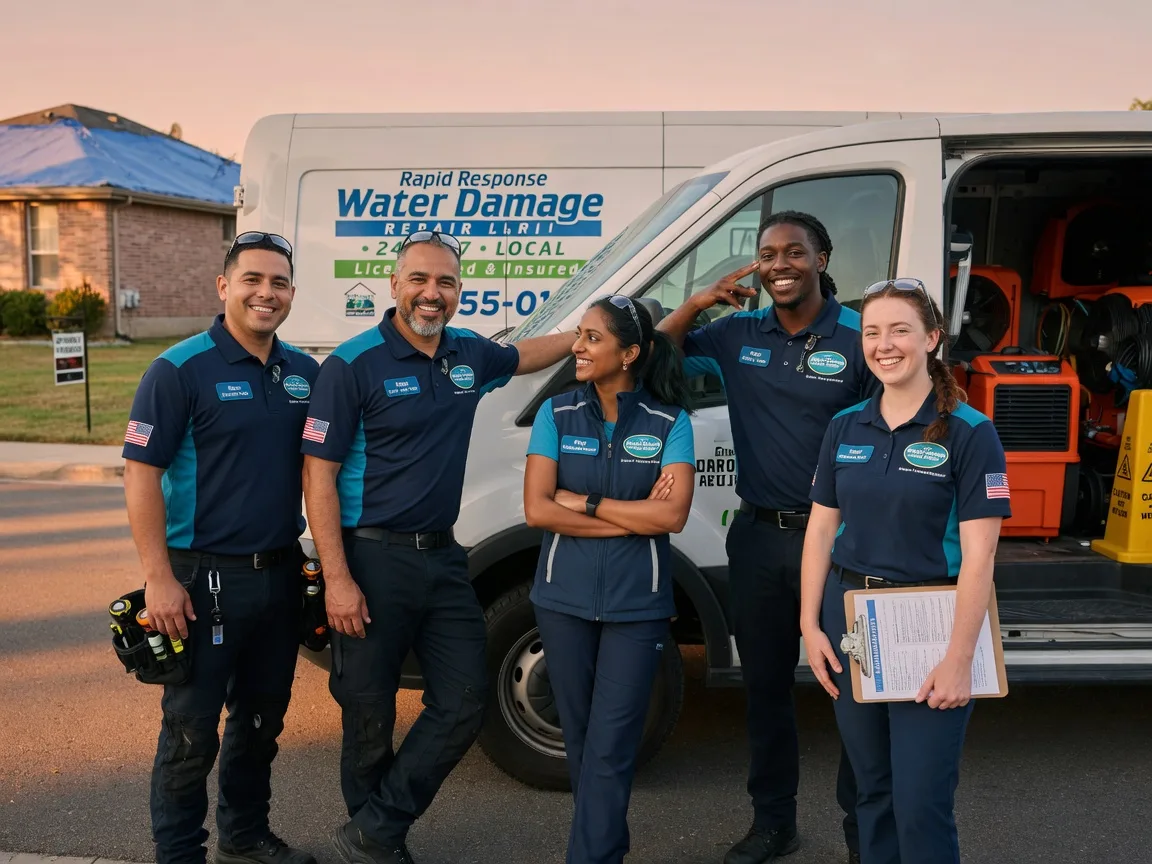 Water Damage Restoration company in Whitney, TX